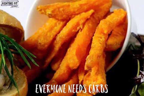 Everyone needs their carbs…