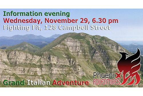 Italy Information Night